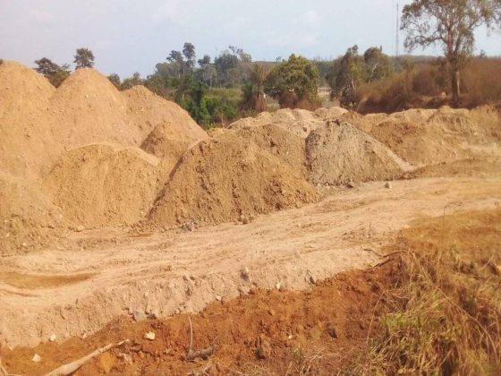 DEPOT DE SABLE DE LA MAIRIE DE NKONDJOCK